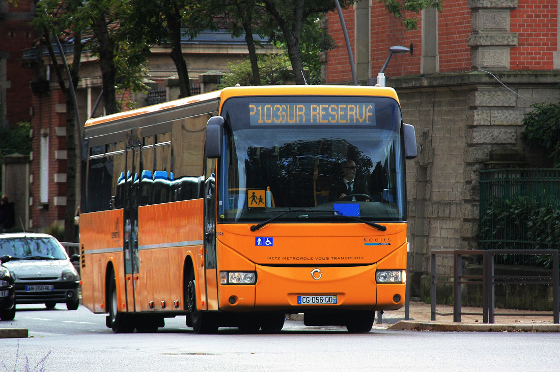 Metz, Irisbus Crossway 12.8M # 123046