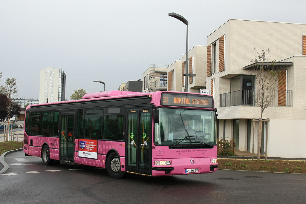 Metz, Irisbus Agora Line # 0501