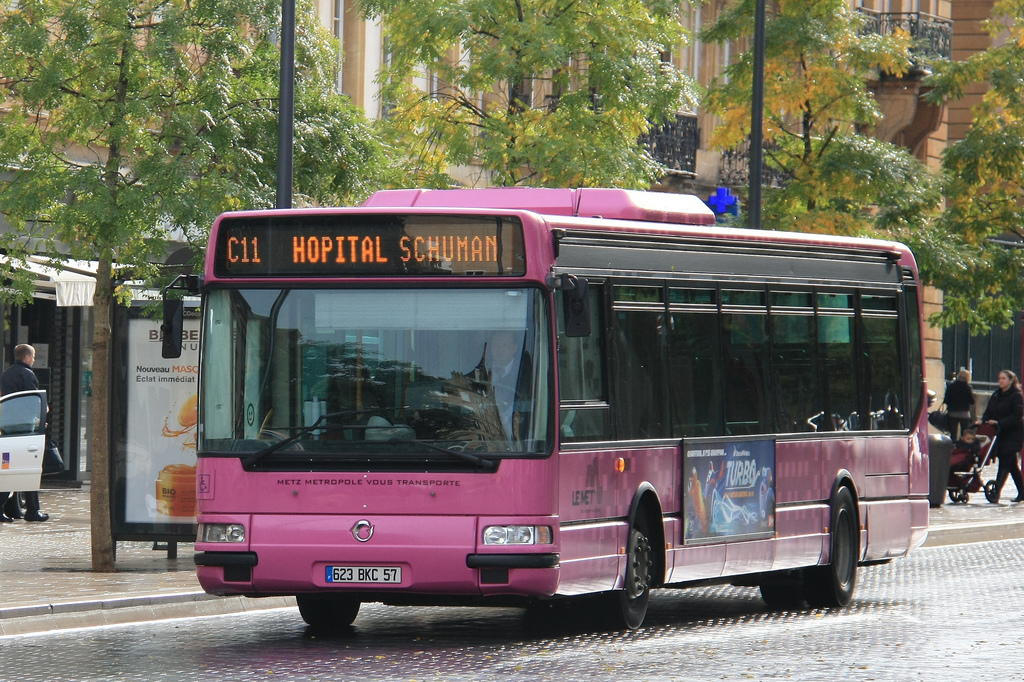 Metz, Irisbus Agora Line # 0501