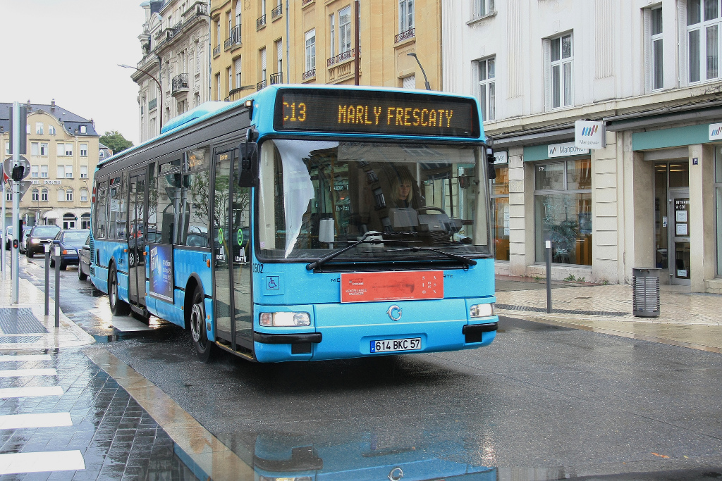 Metz, Irisbus Agora Line № 0502