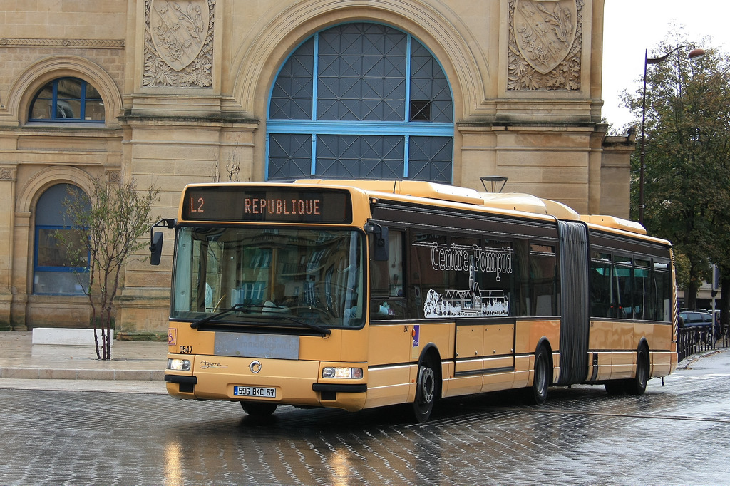 Мец, Irisbus Agora L № 0547