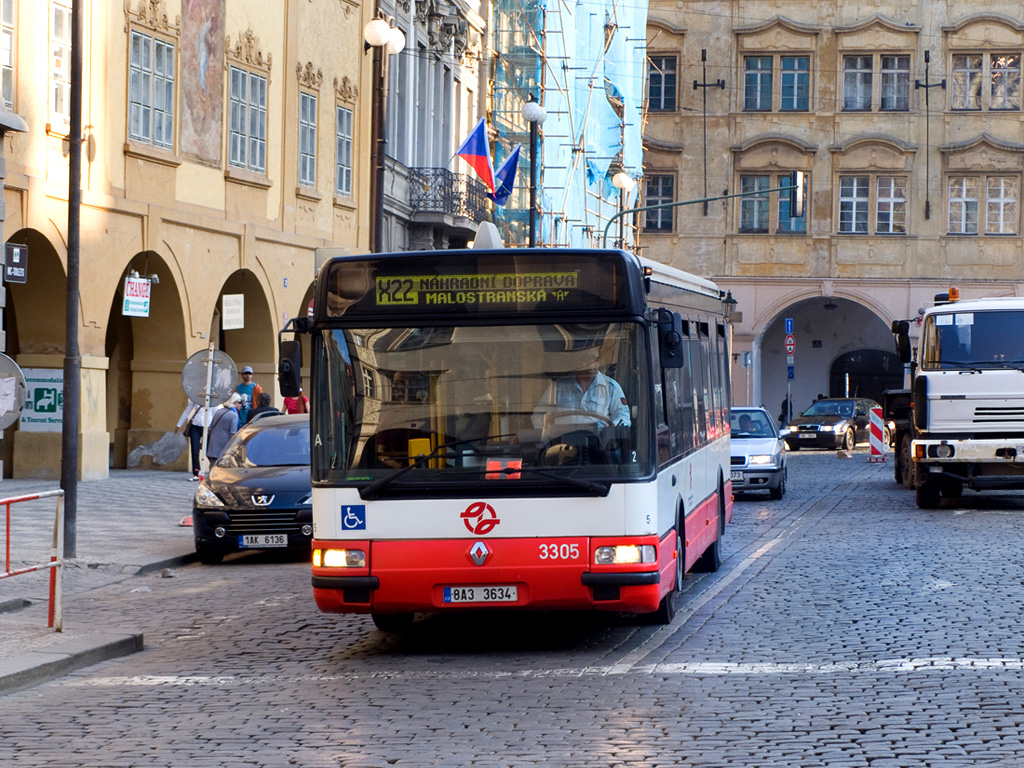 Prague, Karosa Citybus 12M.2070 (Renault) # 3305