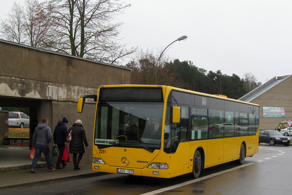 Panevėžys, Mercedes-Benz O530 Citaro №: 2251