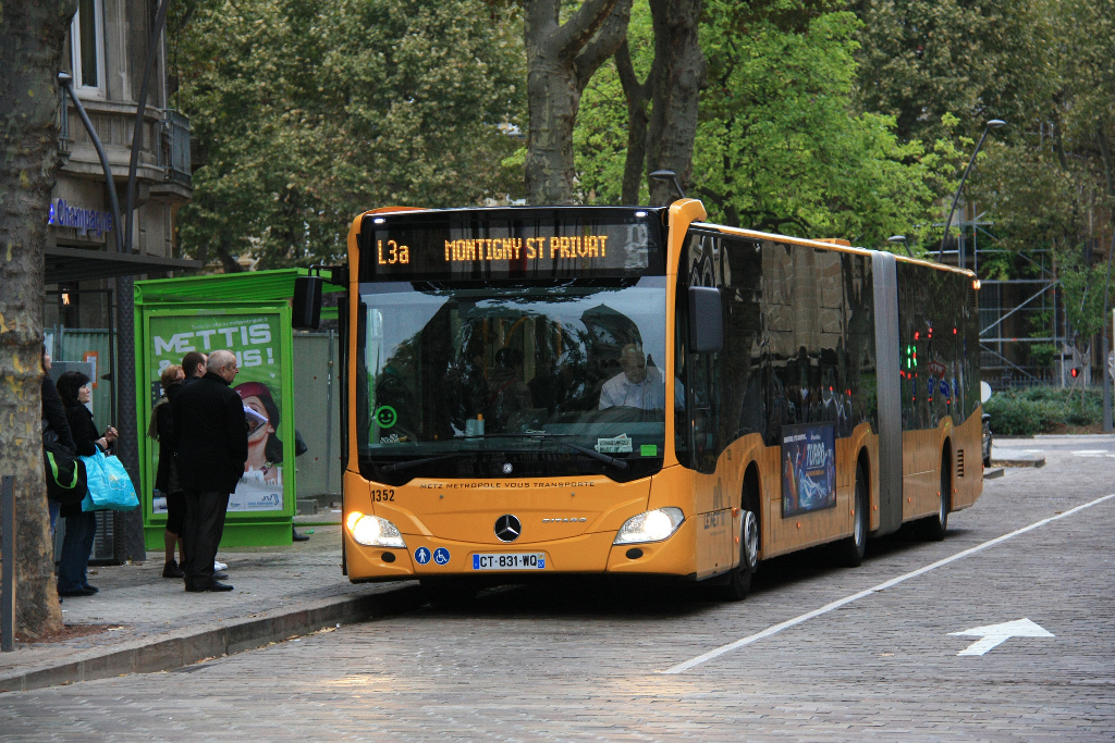 Metz, Mercedes-Benz Citaro C2 G č. 1352