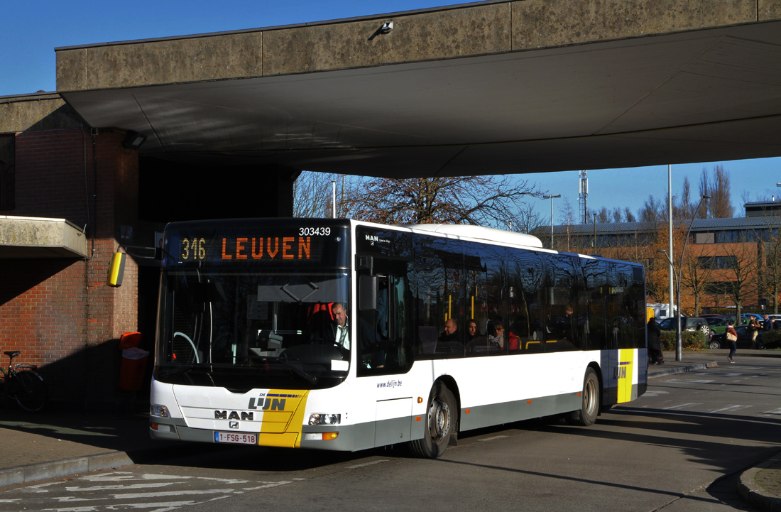 Leuven, MAN A21 Lion's City NL283 č. 303439
