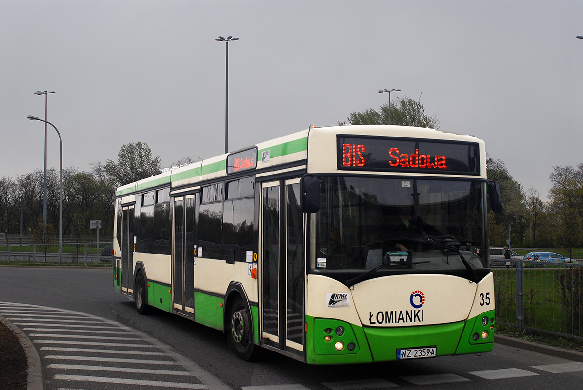Łomianki, Jelcz M121M # 35