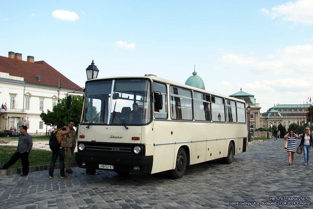 Budapest, Ikarus 256.50V # HB 52-67