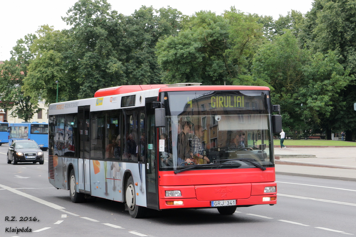 Klaipėda, MAN A20 NÜ263 # GRJ 341