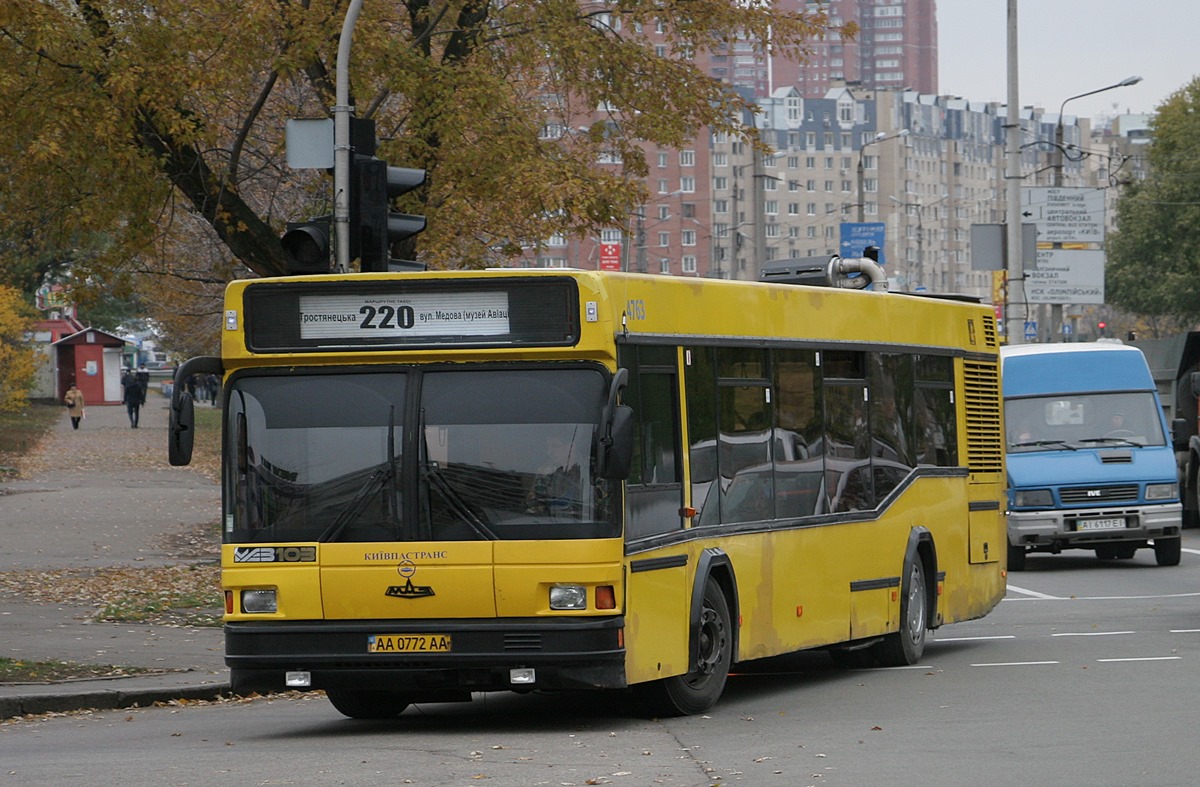 Kyiv, MAZ-103.076 # 4763