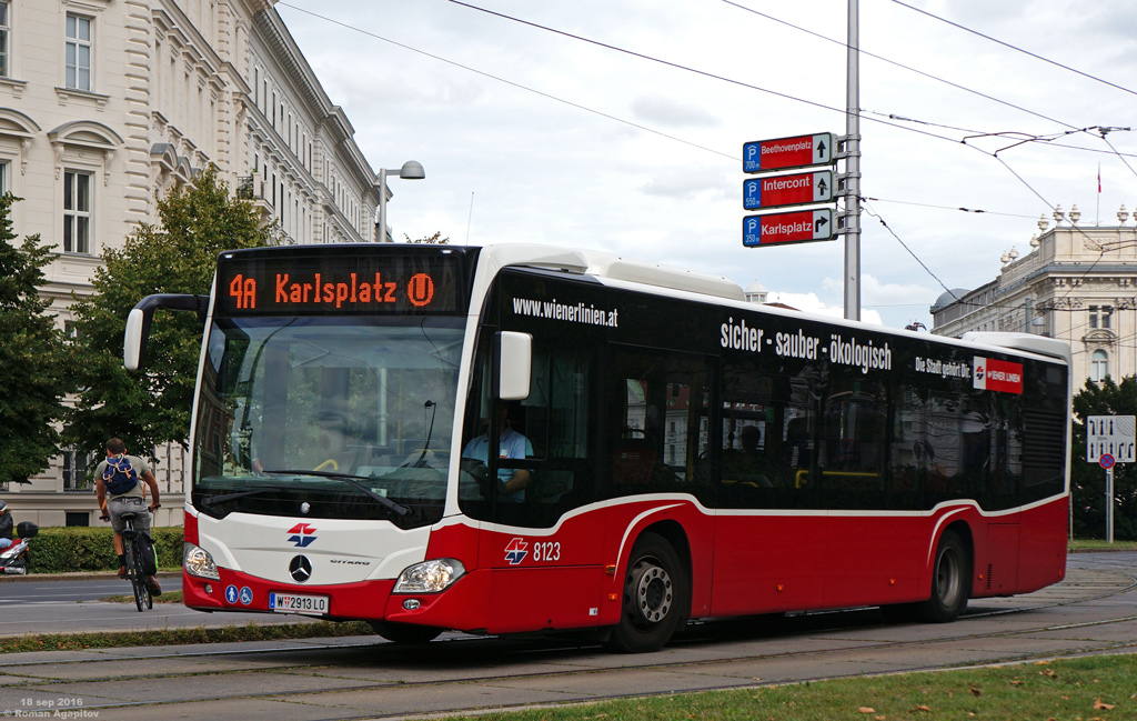 Wien, Mercedes-Benz Citaro C2 č. 8123