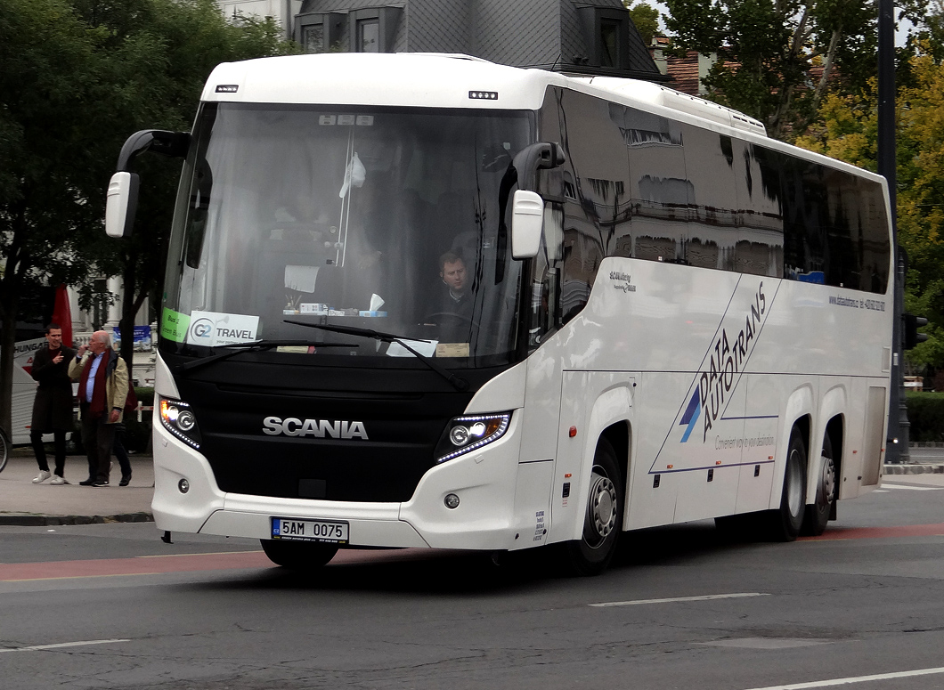 Prague, Scania Touring HD 13,7 # 5AM 0075