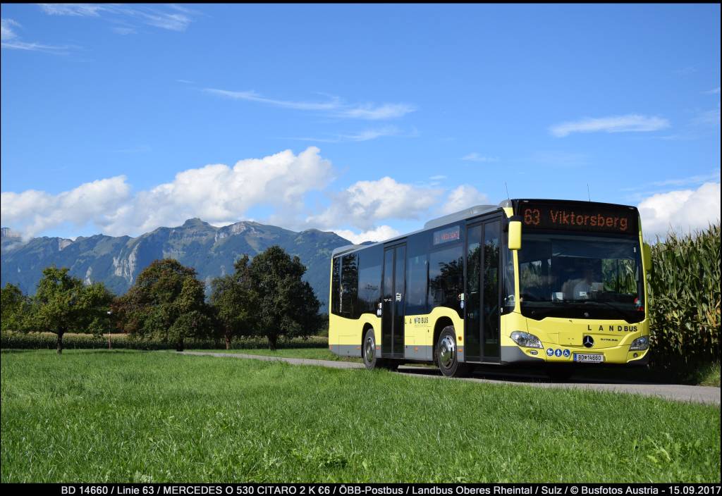 Feldkirch, Mercedes-Benz Citaro C2 K # 14660