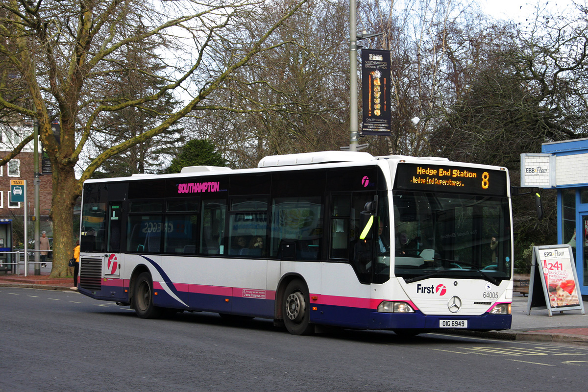 Саутгемптон, Mercedes-Benz O530 Citaro № 64005