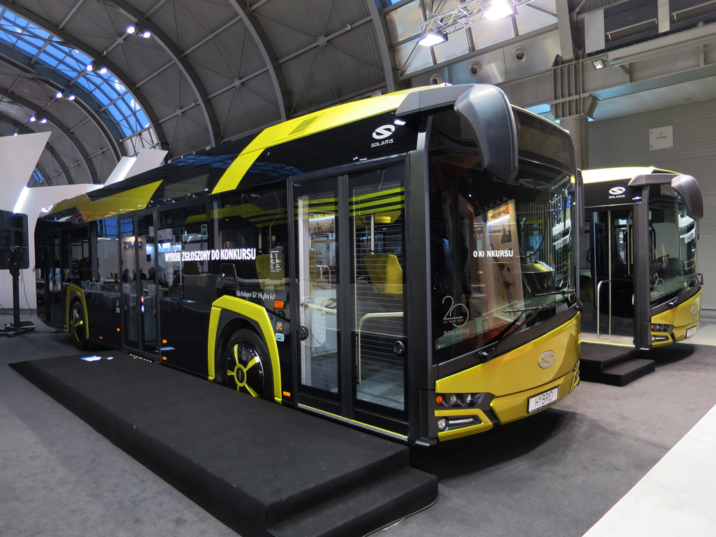 Черновак — Solaris Bus & Coach S.A.; Кельце — TransExpo 2016