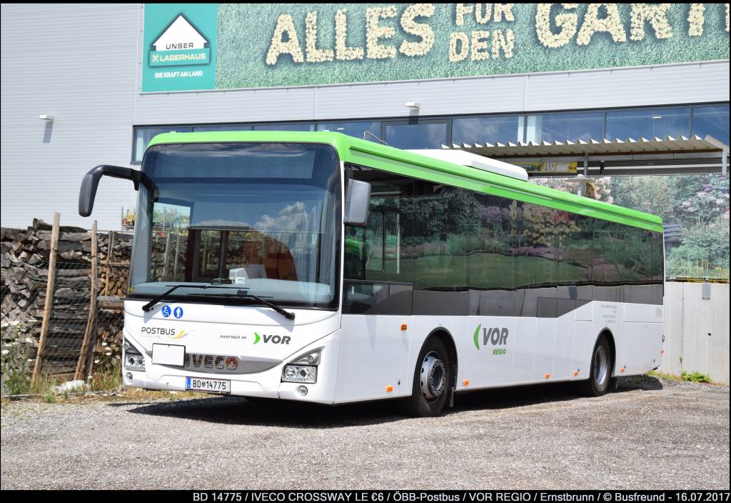 Hollabrunn, IVECO Crossway LE City 12M № 14775