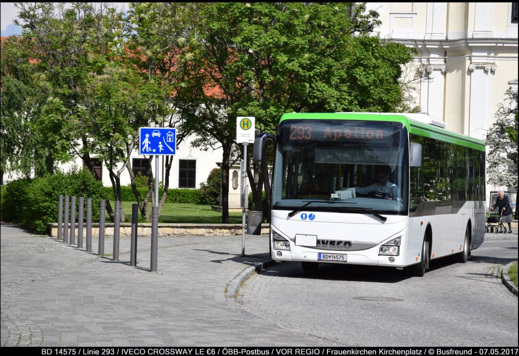 Neusiedl am See, IVECO Crossway LE City 12M No. 14575