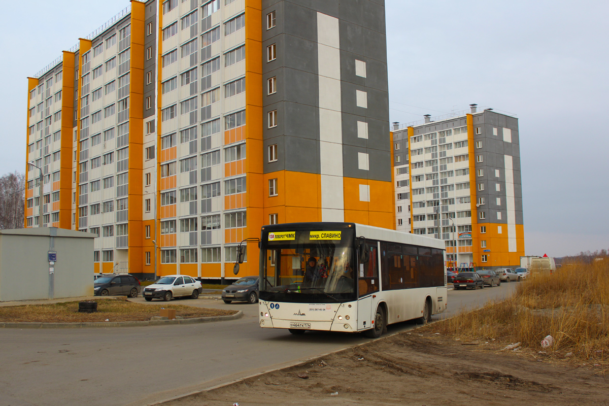 Chelyabinsk, MAZ-206.063 # У 464 ТК 174