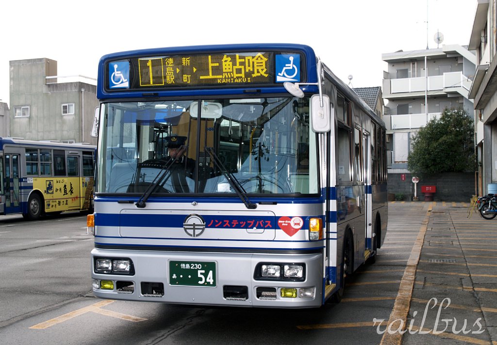 Tokushima, Nissan Diesel KK-RM252GAN # N.54