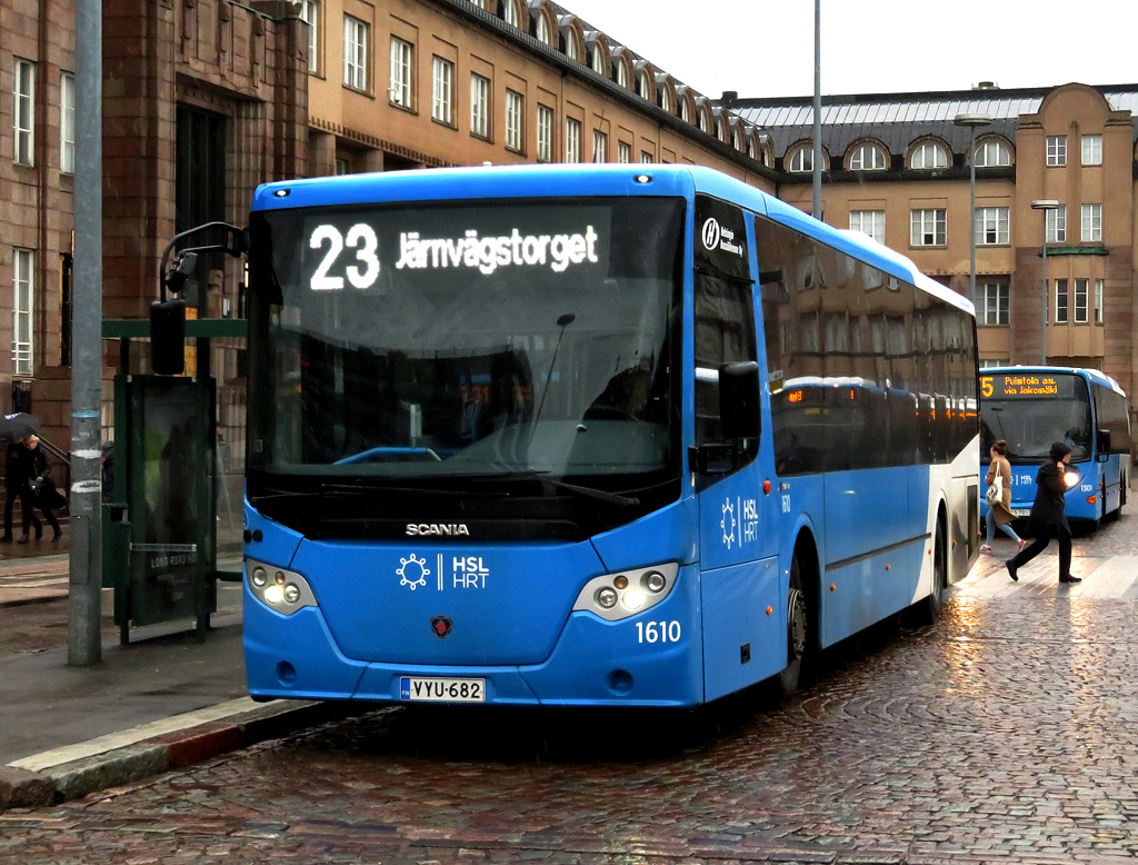 Helsinki, Scania OmniExpress 320 LE № 1610