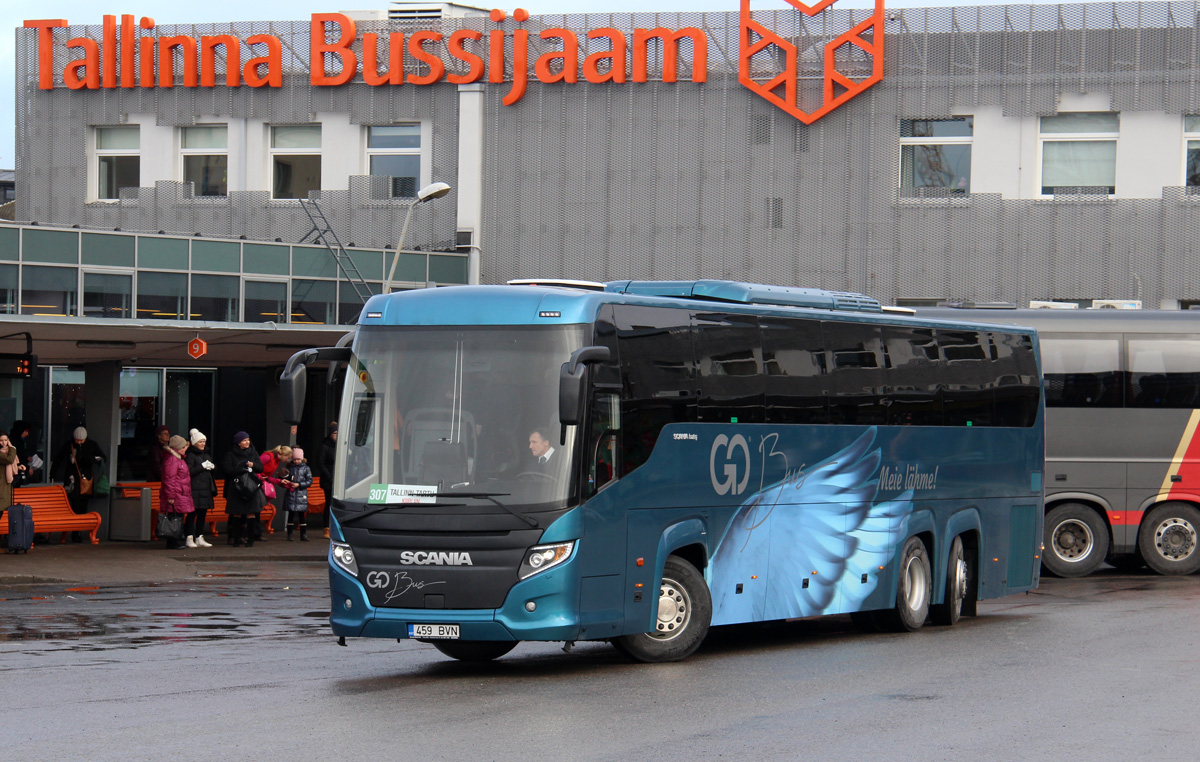 Таллин, Scania Touring HD (Higer A80T) № 459 BVN