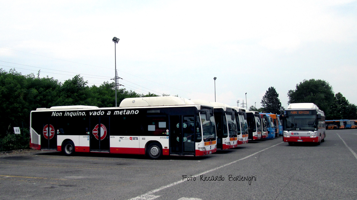Piacenza, Irisbus Citelis 10.5M CNG # 270; Piacenza, Mercedes-Benz O530 Citaro Facelift CNG # 460
