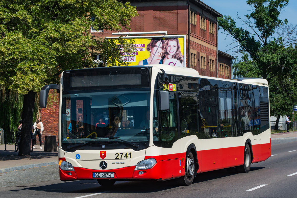 Gdańsk, Mercedes-Benz Citaro C2 №: 2741