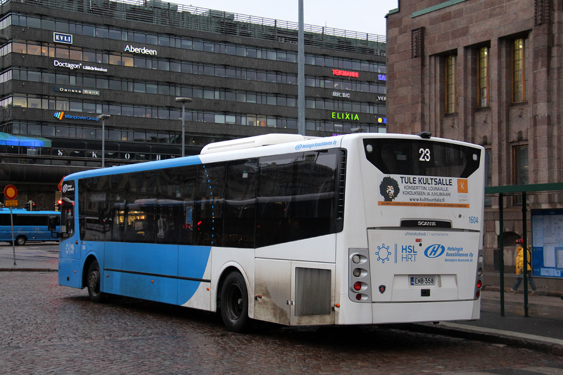 Helsinki, Scania OmniExpress 320 LE № 1604