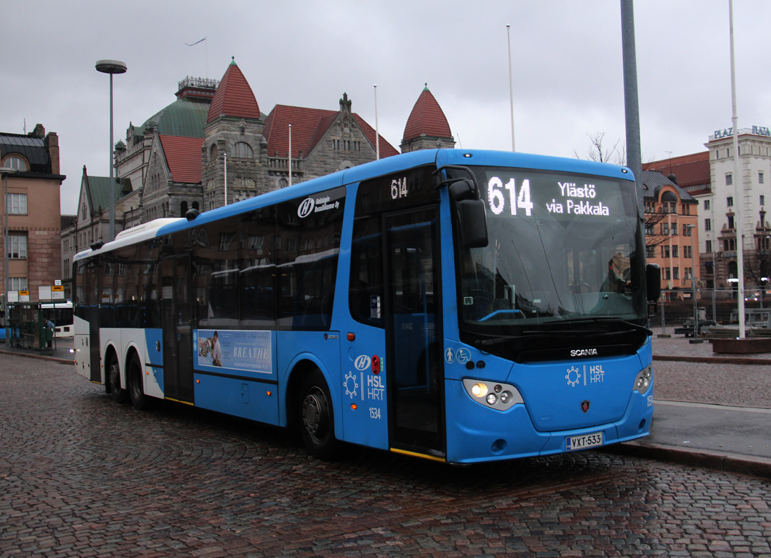 Helsinki, Scania OmniExpress 320 LE №: 1534