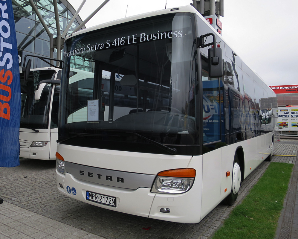 Toruń, Setra S416LE business # 700; Kielce — TransExpo 2016
