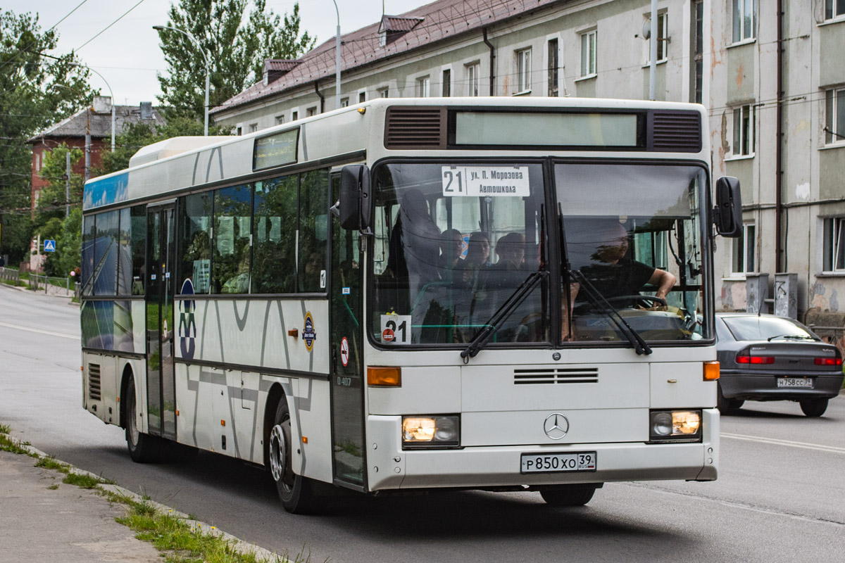Kaliningrad, Mercedes-Benz O407 Nr. Р 850 ХО 39