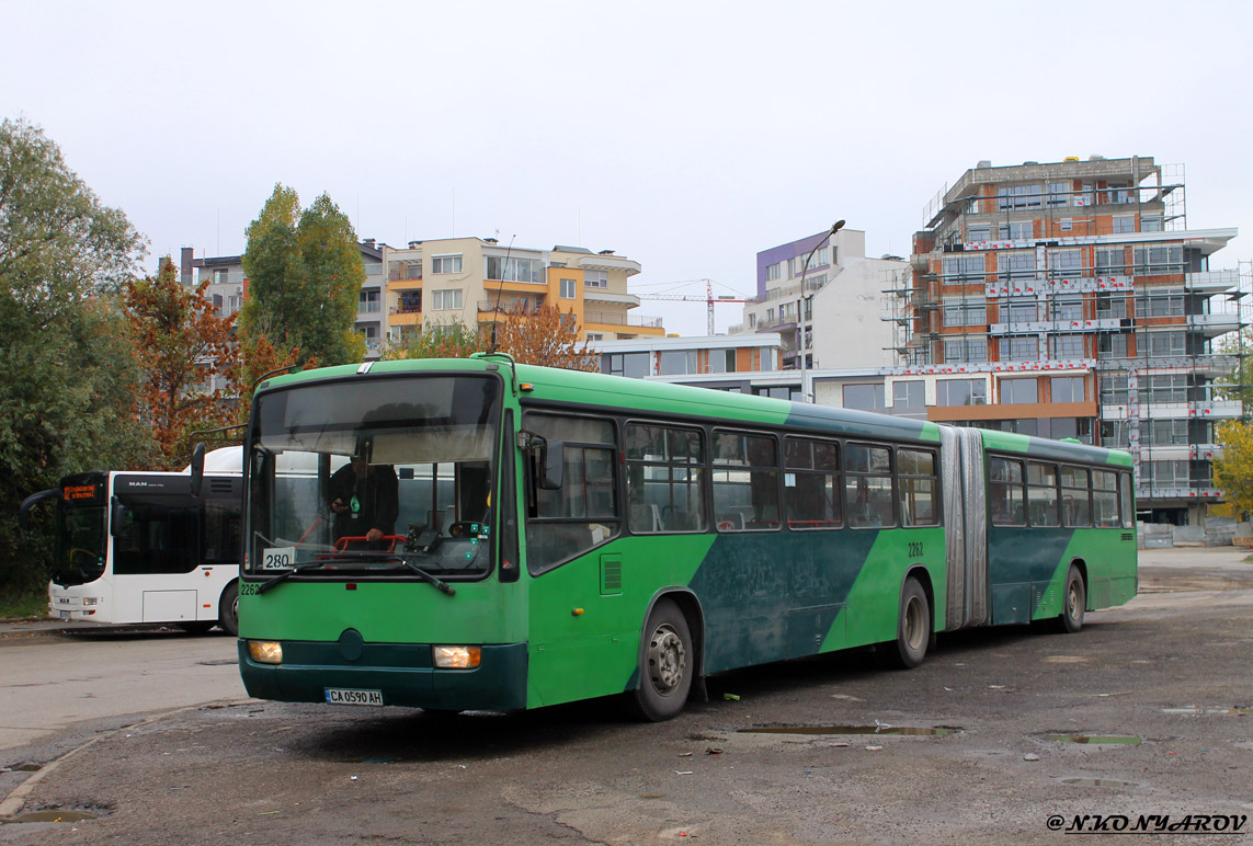 София, Mercedes-Benz O345 G № 2262