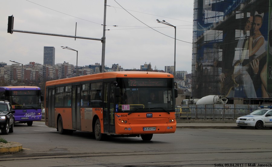 София, BMC Belde 250 SLF № 8026