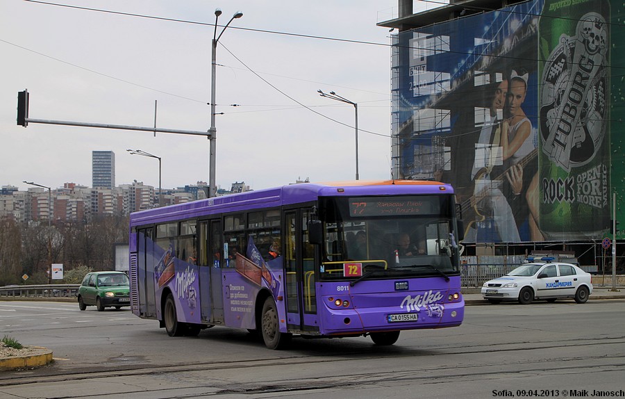 София, BMC Belde 250 SLF № 8011