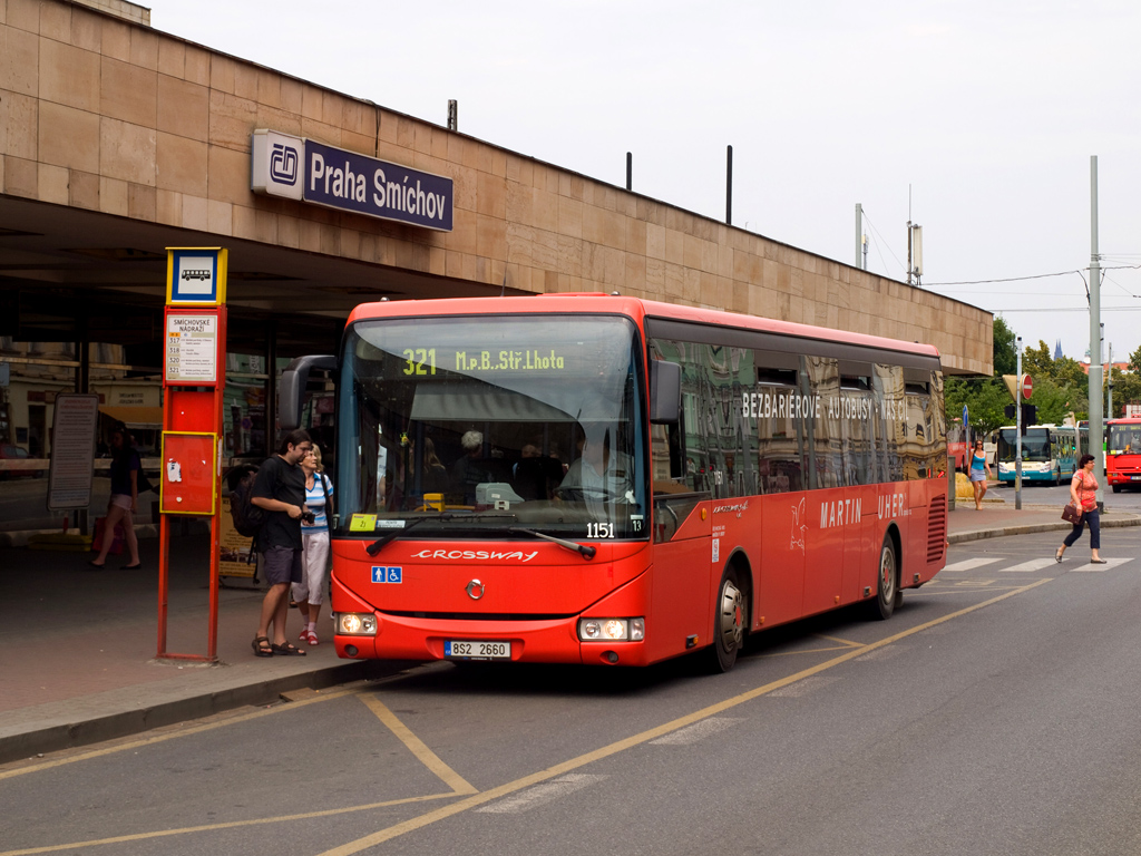 Okres Praha-západ, Irisbus Crossway LE 12M č. 1151