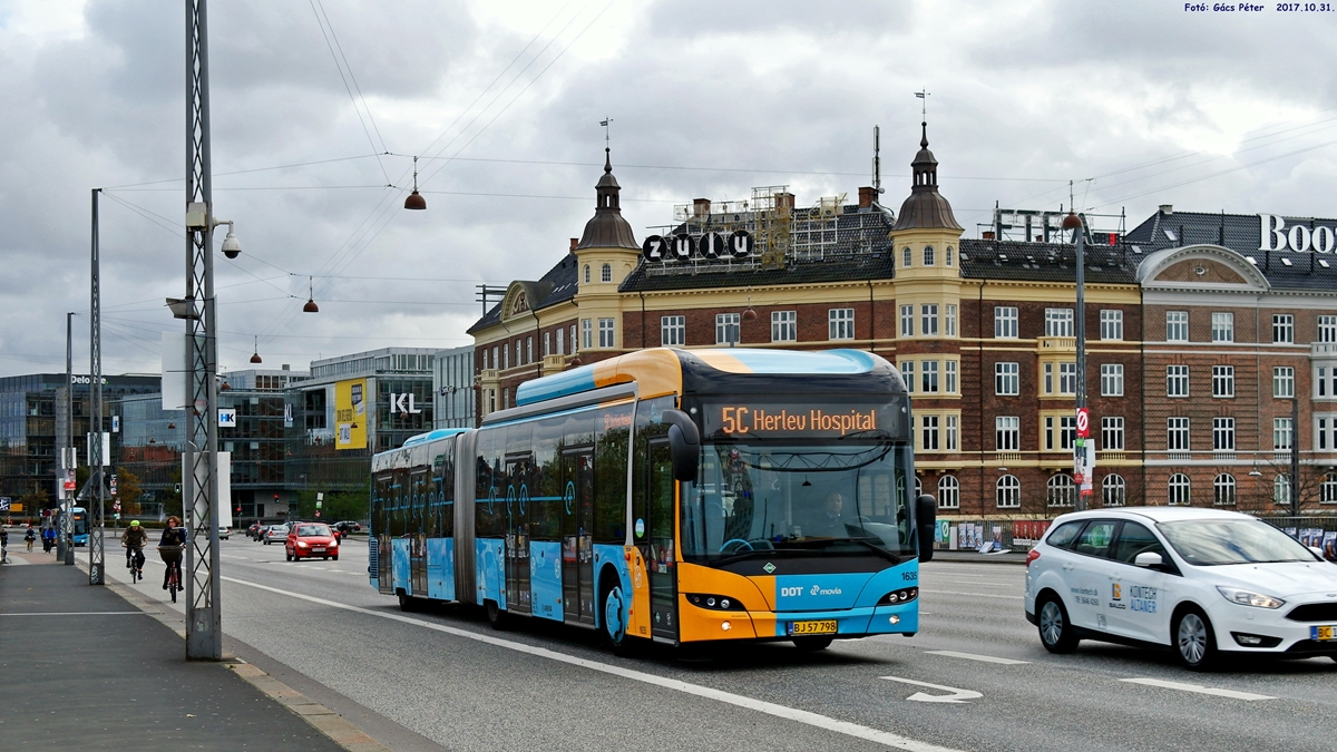 Copenhagen, MAN A40 Lion's City GL NG313 CNG # 1635