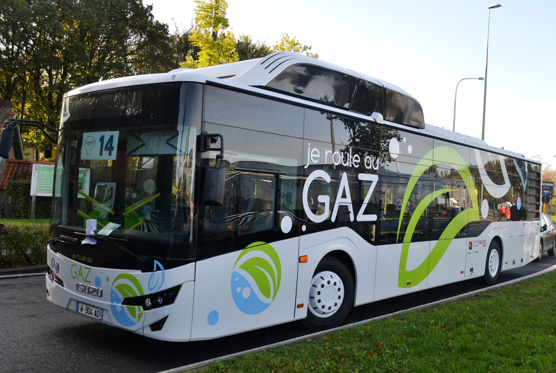 France, others, Anadolu Isuzu Citiport NGT # W-904-AD; Kortrijk — Busworld 2017