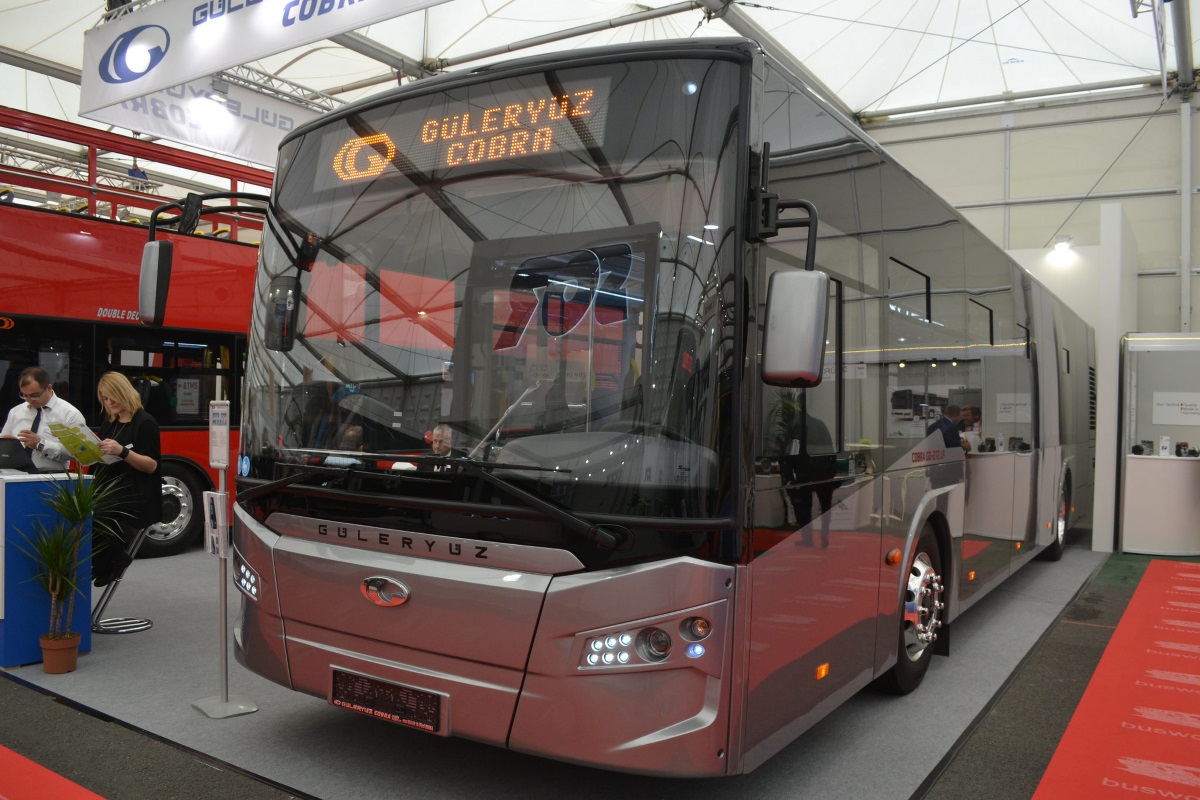 Kortrijk — Busworld 2017; Bursa — Güleryüz Karoseri Otomotiv Sanayi ve Ticaret A.Ş.
