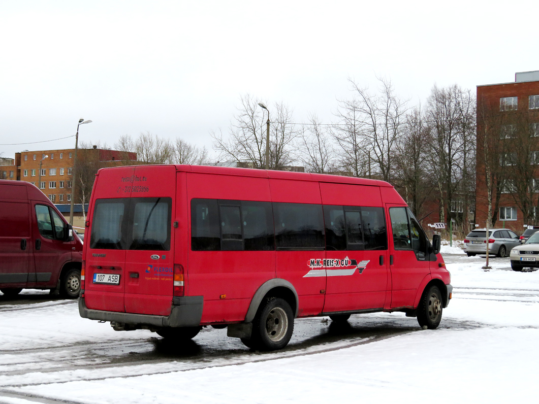 Rakvere, Ford Transit 350L Bus # 107 ASB