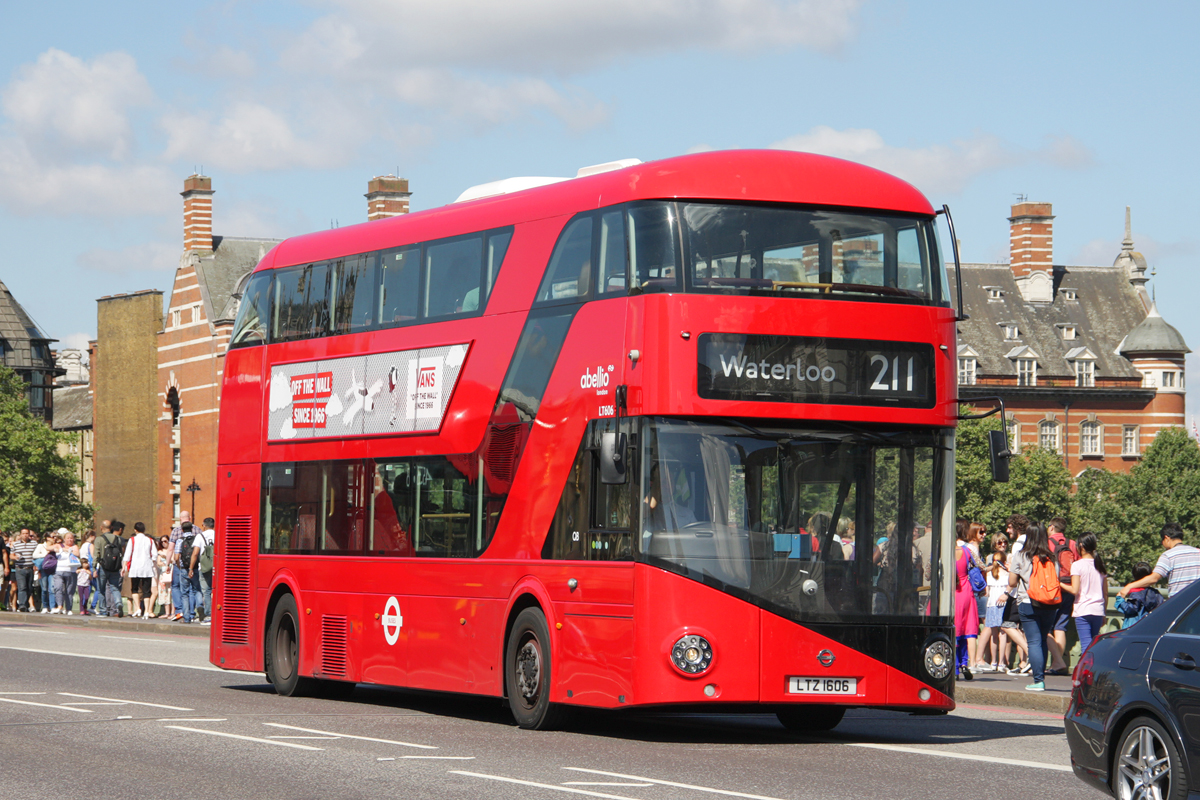 London, Wright New Bus for London # LT606