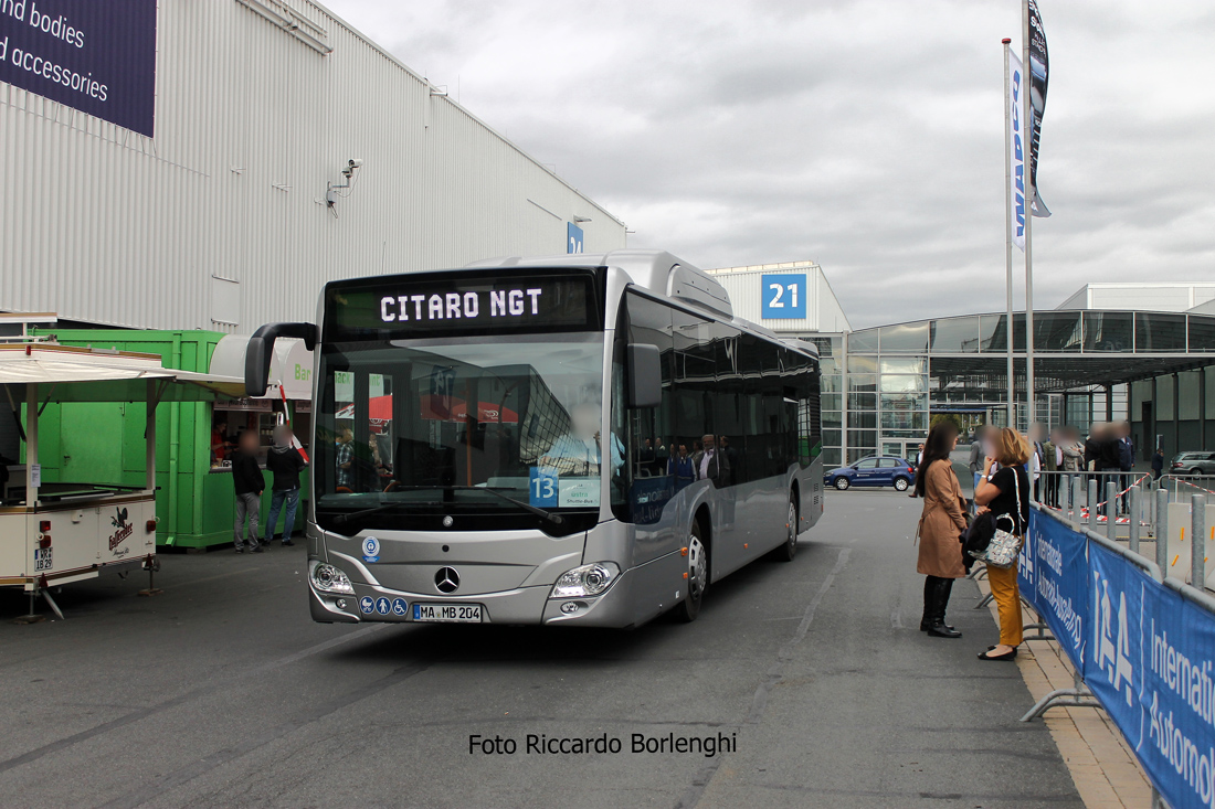 Mannheim, Mercedes-Benz Citaro C2 NGT # MA-MB 204