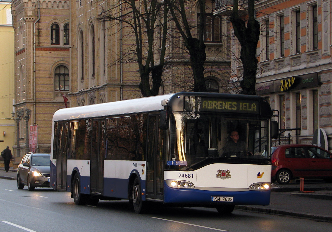 Riga, Solaris Urbino II 12 nr. 74681