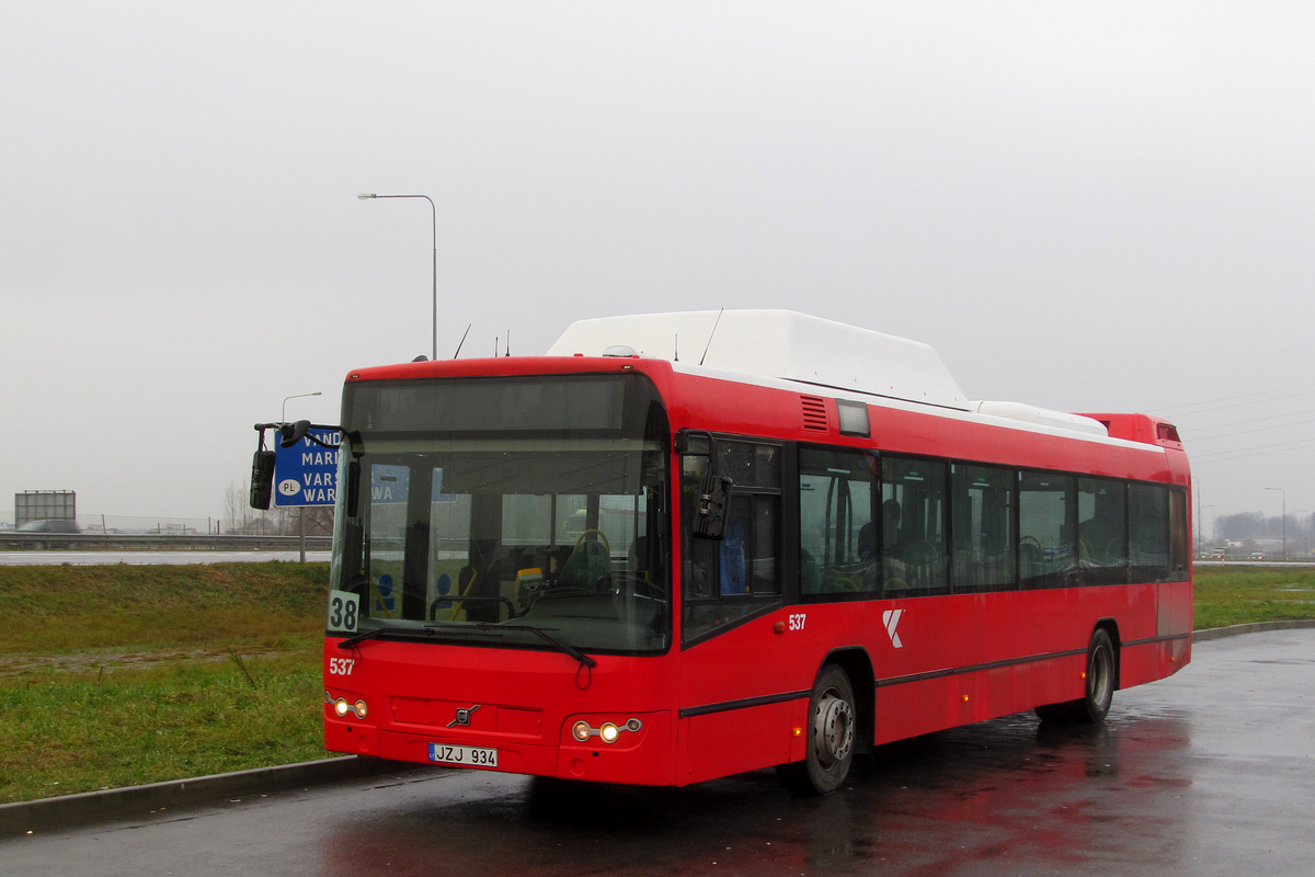 Kaunas, Volvo 7700 CNG # 537