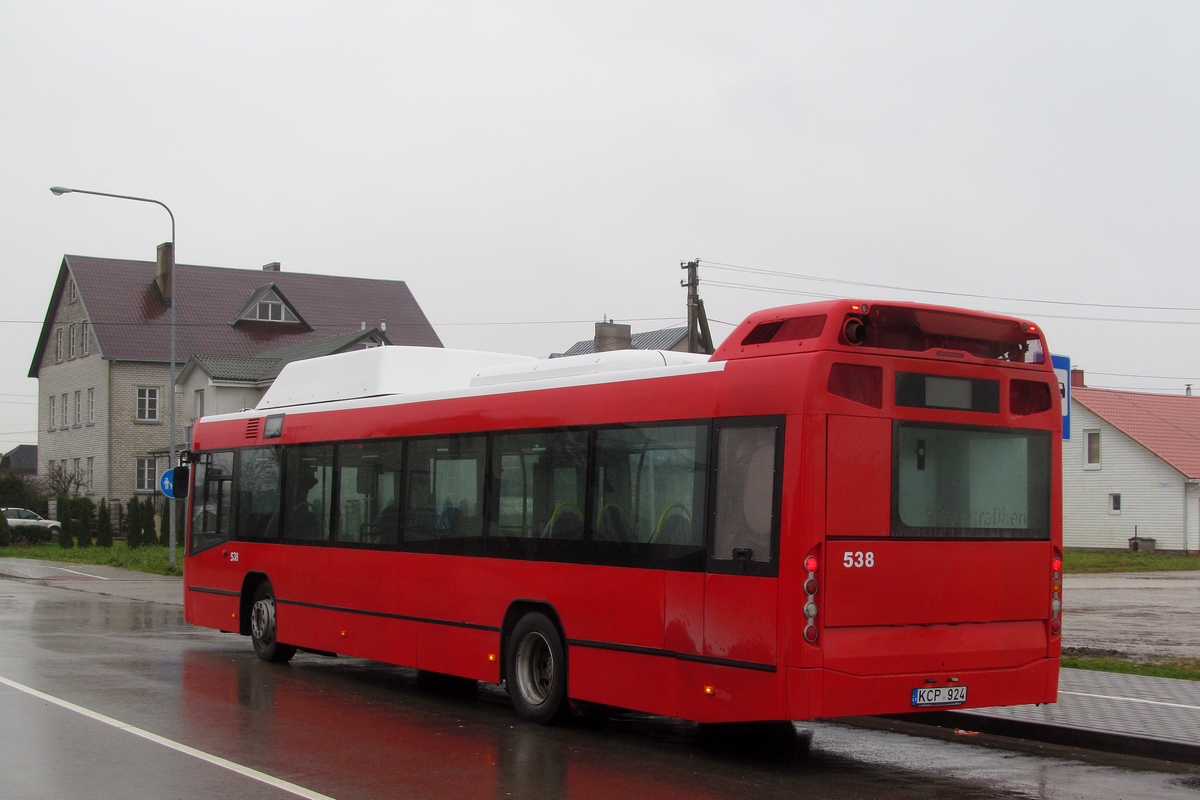 Каунас, Volvo 7700 CNG № 538