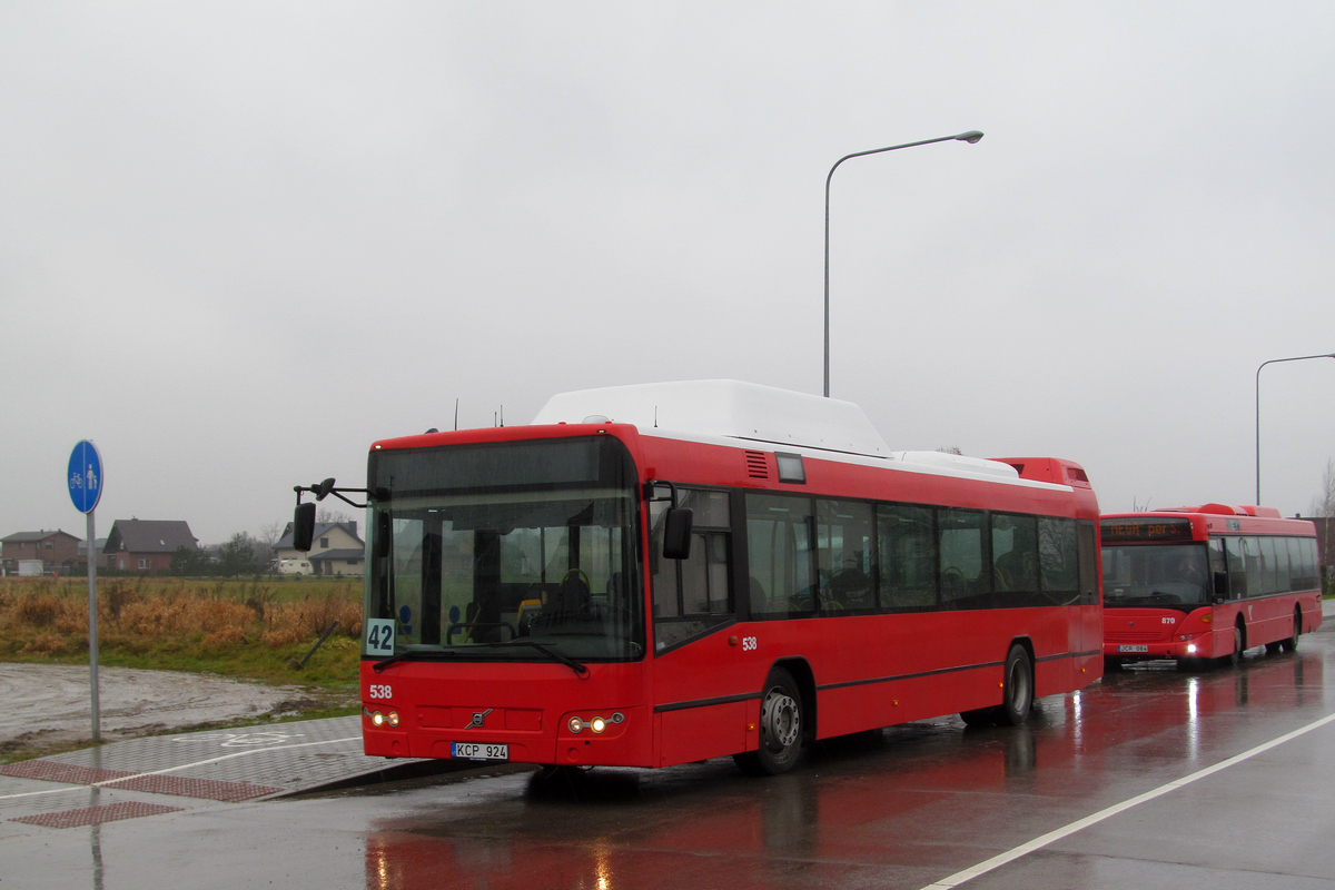 Каунас, Volvo 7700 CNG № 538
