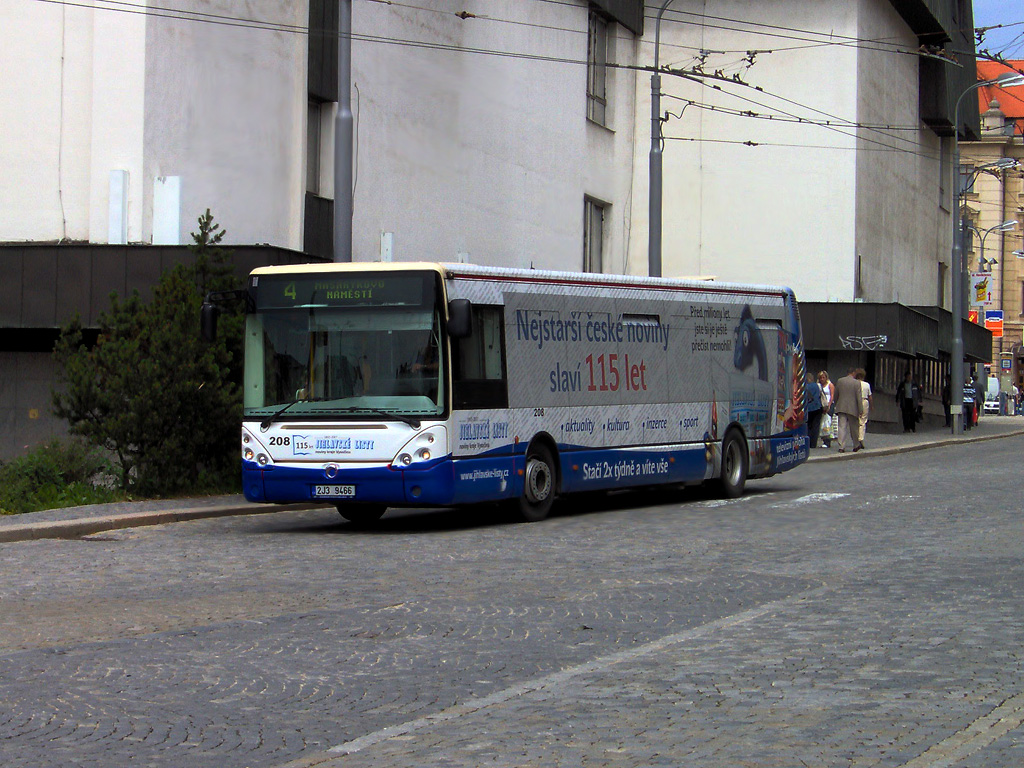 Jihlava, Irisbus Citelis 12M # 208
