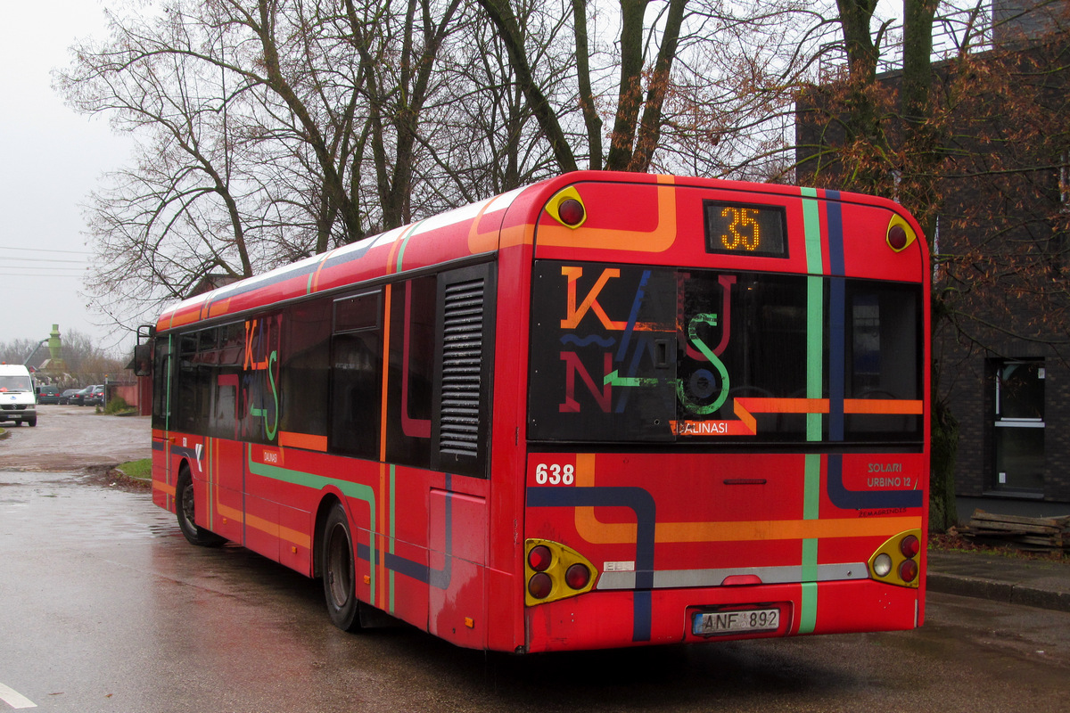 Kaunas, Solaris Urbino II 12 nr. 638