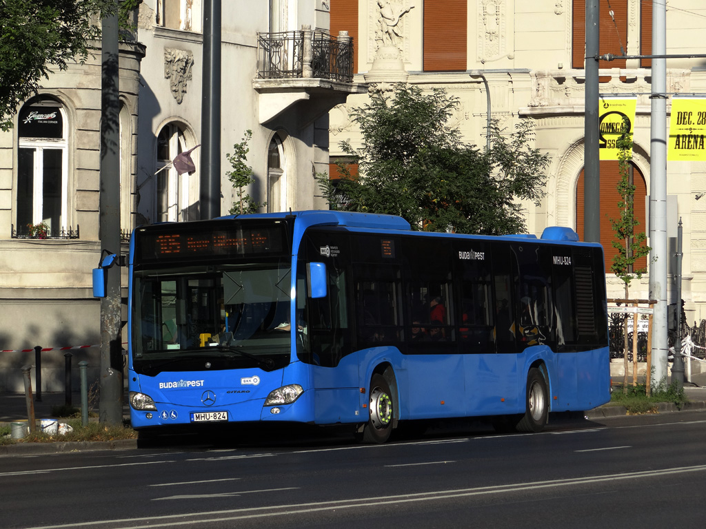 Budapest, Mercedes-Benz Citaro C2 # MHU-824