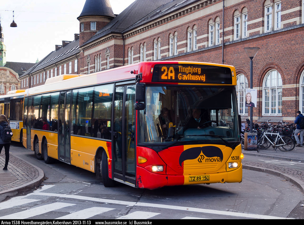 Copenhagen, Scania OmniLink CL94UB 6x2*4LB # 1538
