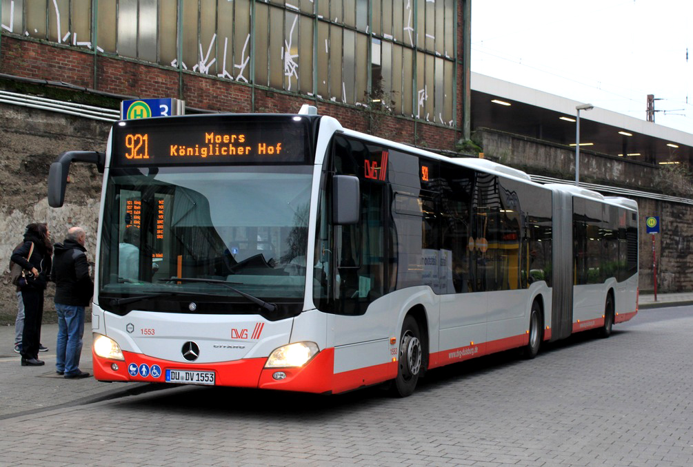 Duisburg, Mercedes-Benz Citaro C2 G № 1553