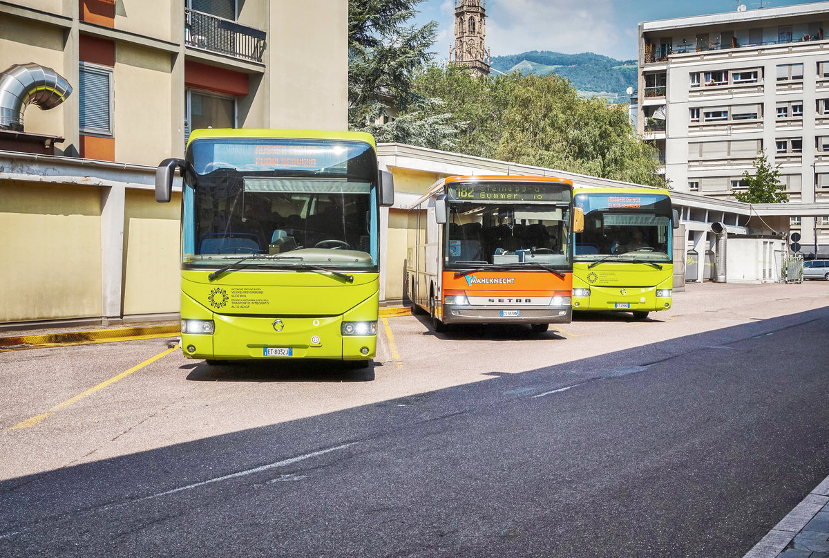 Bolzano, Setra S315H # CS-597HN; Bolzano, Irisbus Crossway 12M # 1230